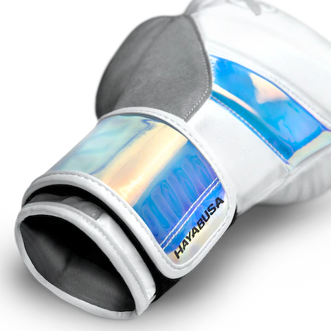 Hayabusa Bokshandschoenen T3 White / Iridescent - Image 5