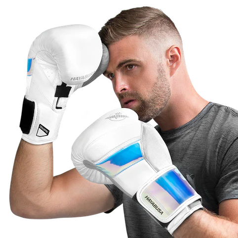 Hayabusa Bokshandschoenen T3 White / Iridescent - Image 7