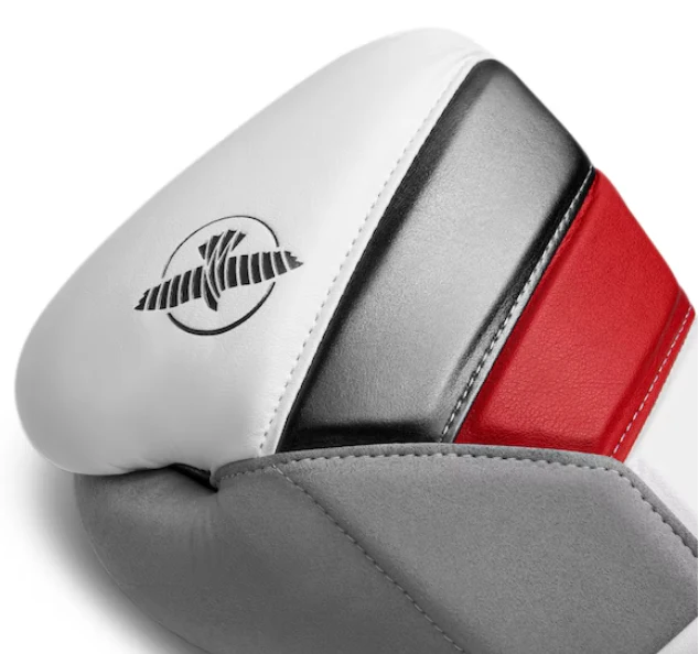 Hayabusa Bokshandschoenen T3 Wit/Zwart/Rood - Image 5