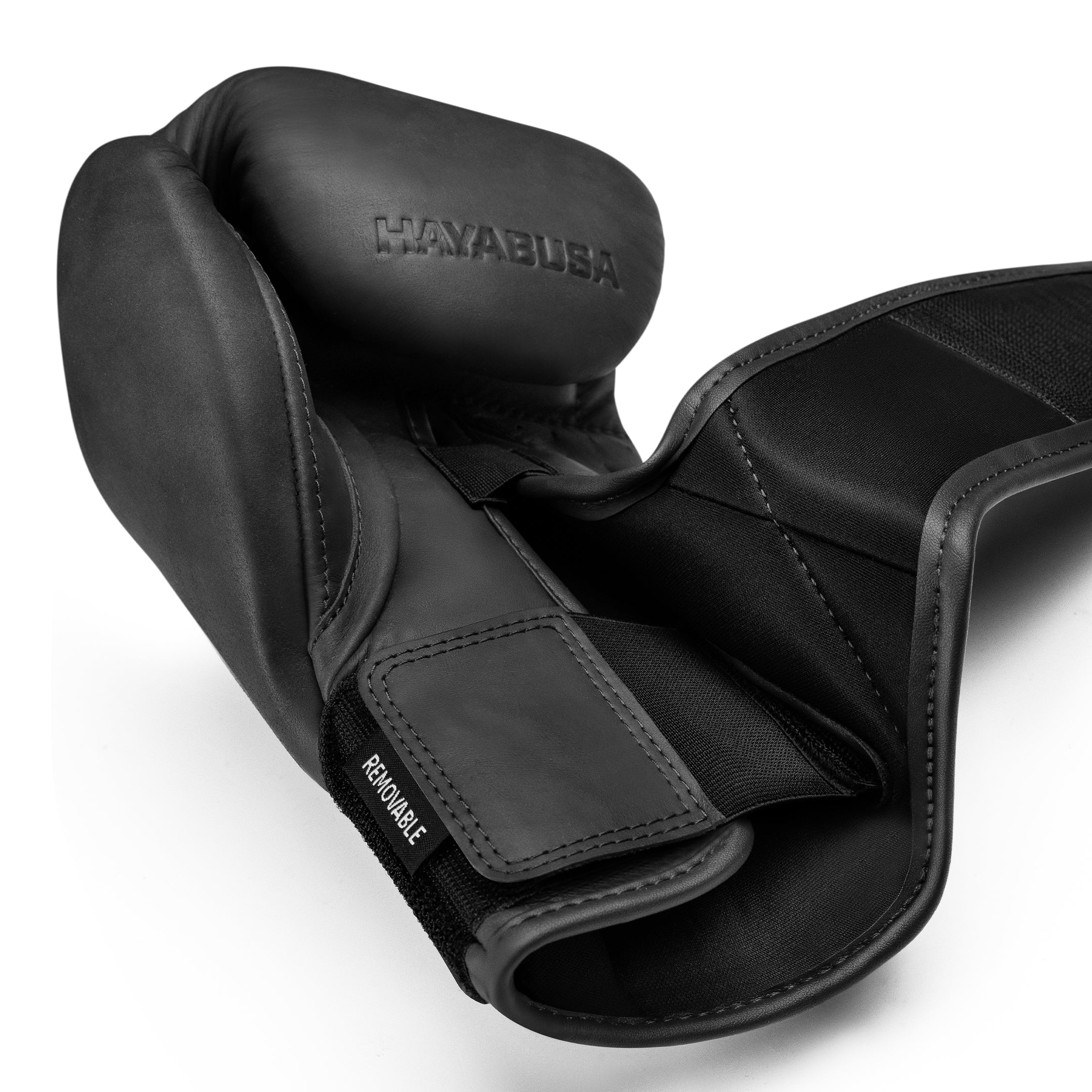 Hayabusa Bokshandschoenen T360 Leer Midnight Black - Image 9