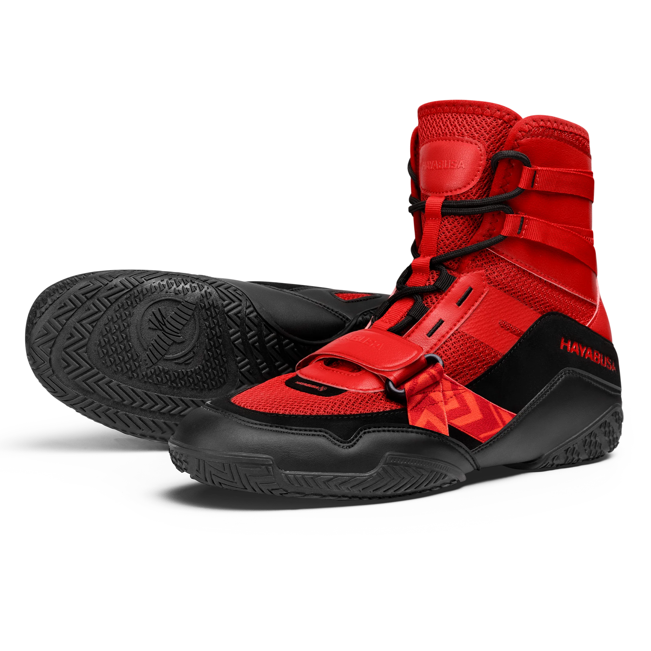 Hayabusa Boksschoenen Strike Boxing Rood