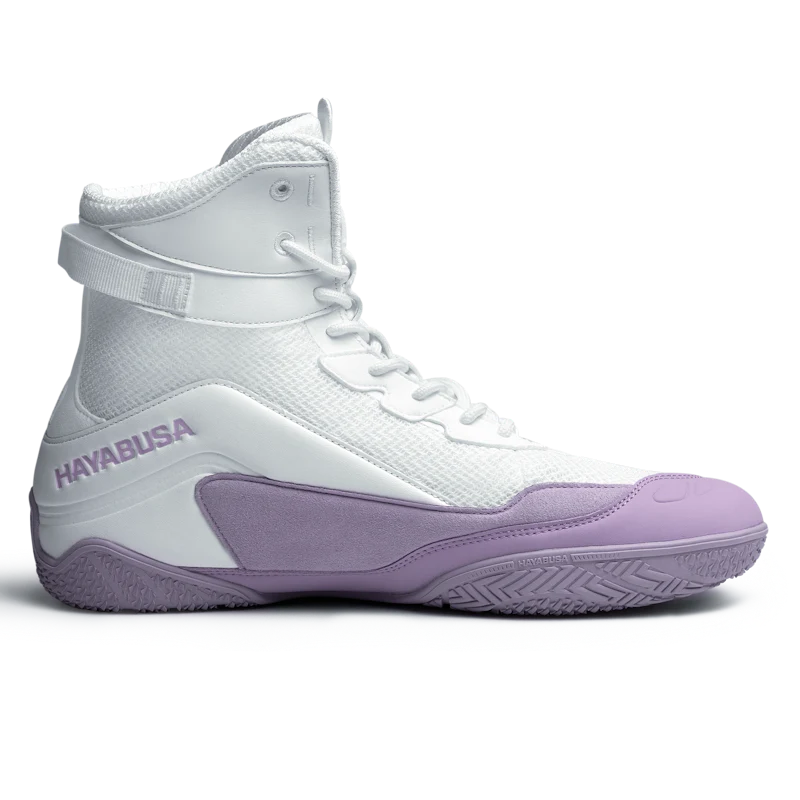 Hayabusa Boksschoenen Talon Wit/Lavendel - Image 2