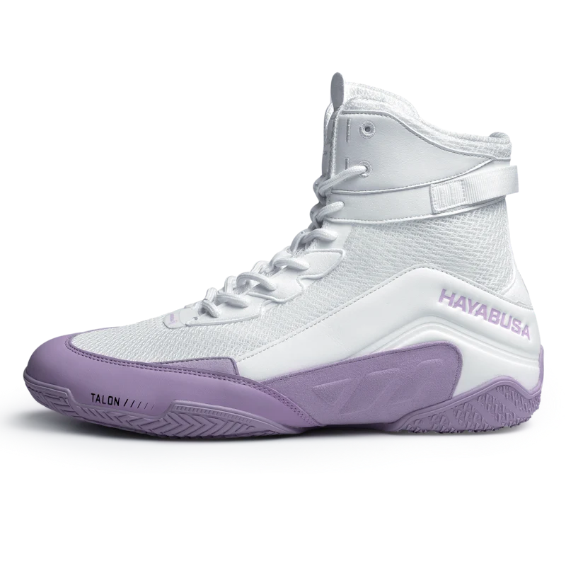 Hayabusa Boksschoenen Talon Wit/Lavendel - Image 3