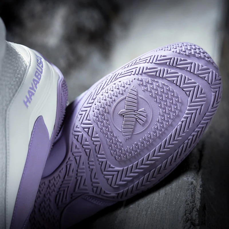 Hayabusa Boksschoenen Talon Wit/Lavendel - Image 4