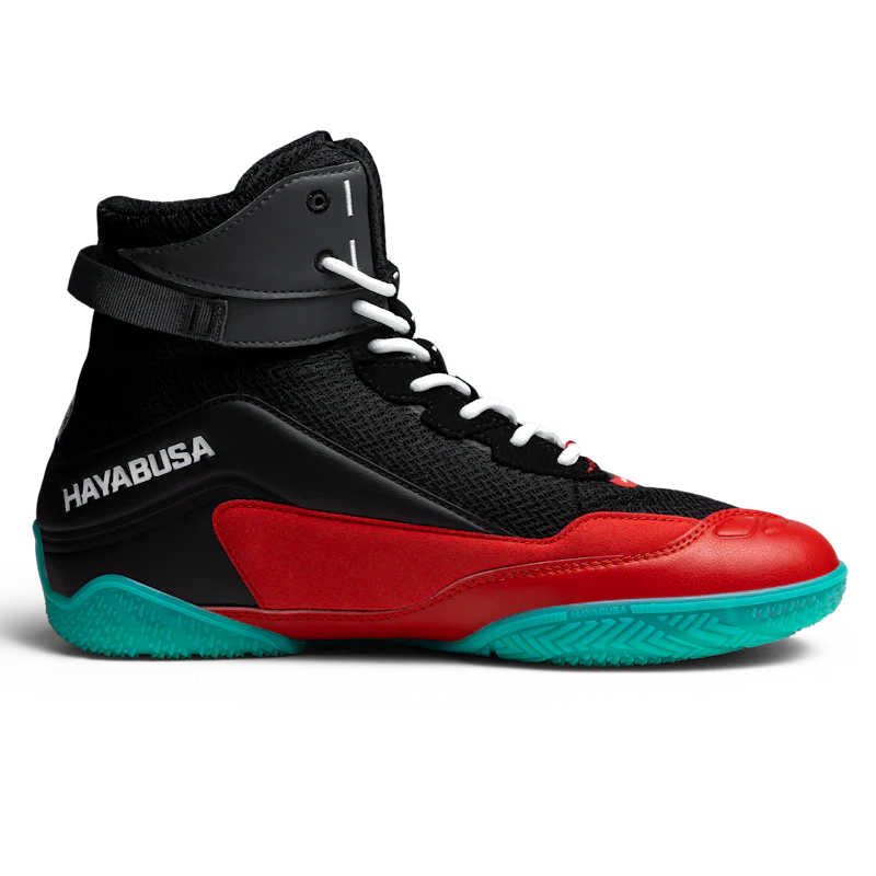 Hayabusa Boksschoenen Talon Zwart/Rood - Image 2