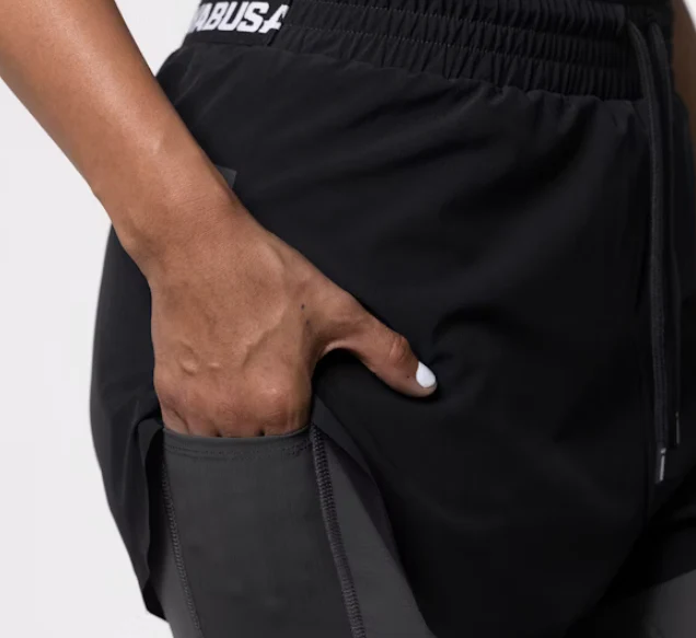 Hayabusa Dames Mid Layered Short Zwart - Image 5