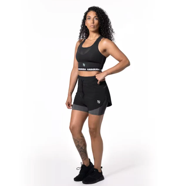 Hayabusa Dames Mid Layered Short Zwart - Image 6