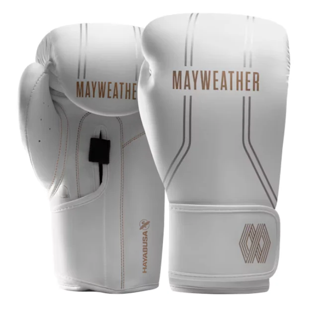 Hayabusa Bokshandschoenen Mayweather Contender Wit/Goud
