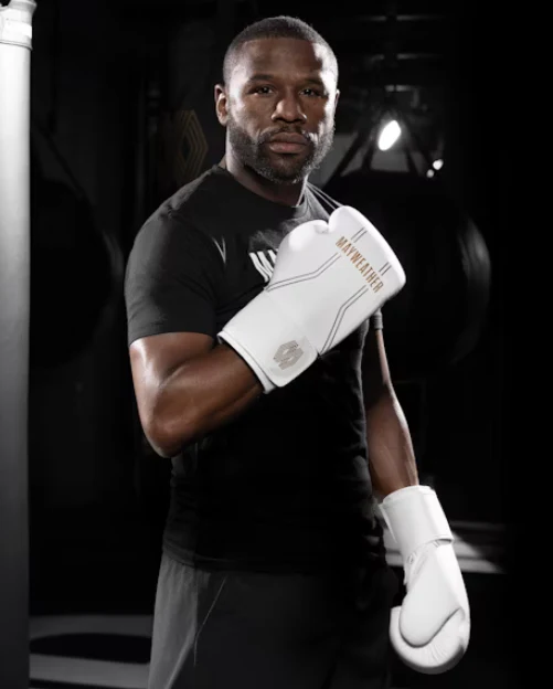 Hayabusa Bokshandschoenen Mayweather Contender Wit/Goud - Image 2