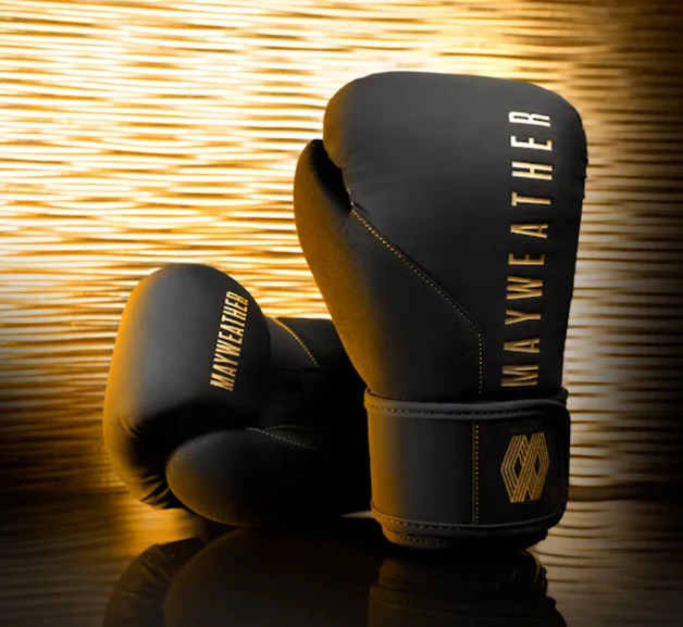 Hayabusa Bokshandschoenen Mayweather Zwart/Goud - Image 6
