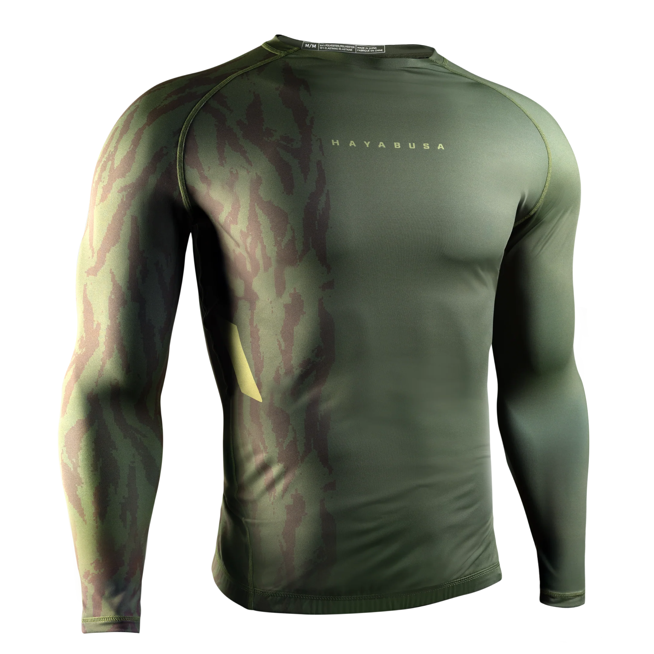 Hayabusa Rashguard Apex Long Sleeve Groen