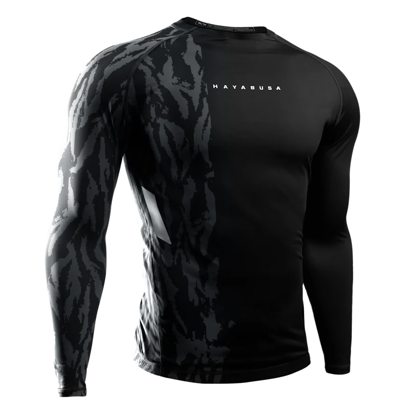 Hayabusa Rashguard Apex Long Sleeve Zwart