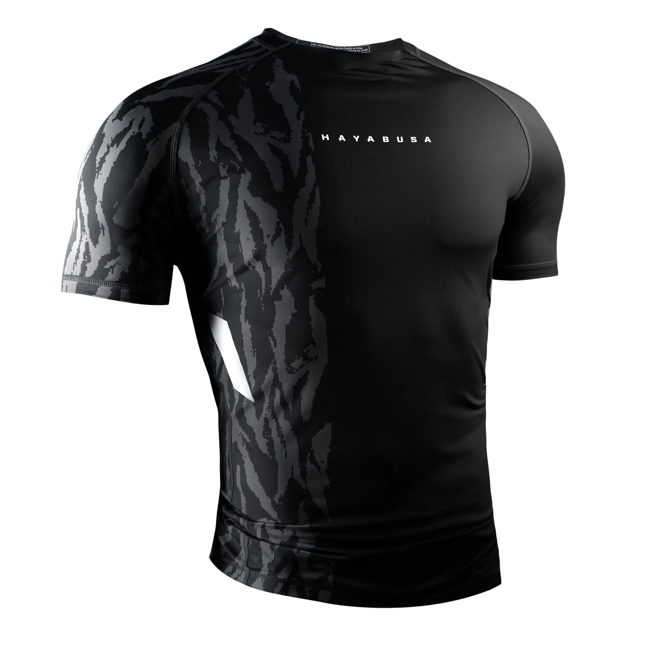 Hayabusa Rashguard Apex Short Sleeve Zwart