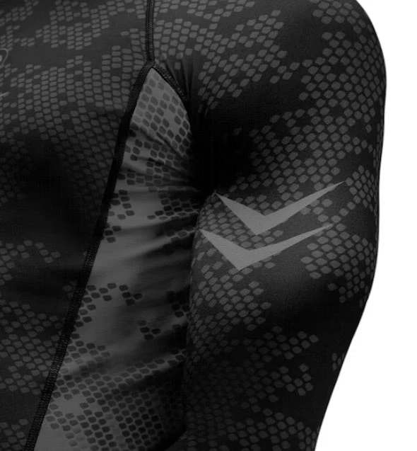 Hayabusa Rashguard Arrow Ranked Long Sleeve Black - Image 3