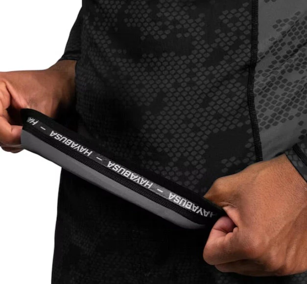 Hayabusa Rashguard Arrow Ranked Long Sleeve Black - Image 5