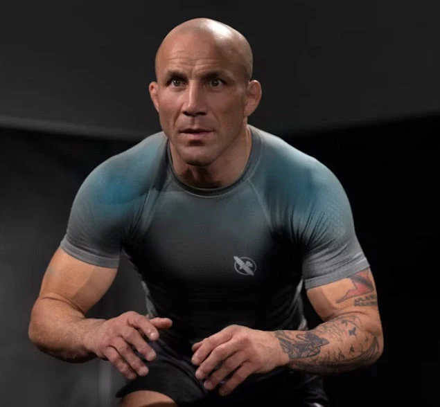 Hayabusa Rashguard Fusion Short Sleeve Grijs/Aqua - Image 5
