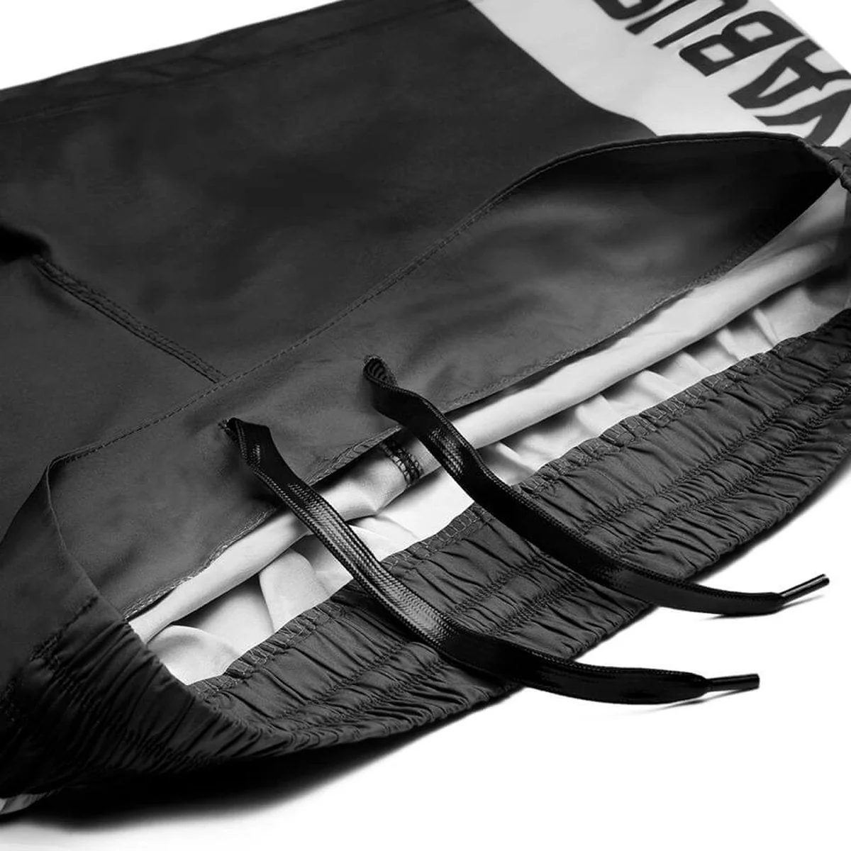 Hayabusa Kickboksshort Icon Zwart/Wit - Image 4