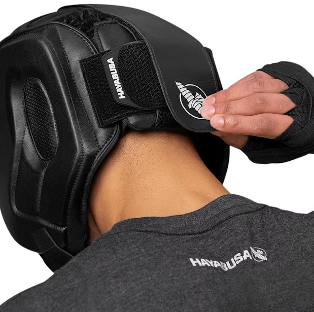 Hayabusa Hoofdbeschermer T3 Boxing Zwart/Zwart - Image 6