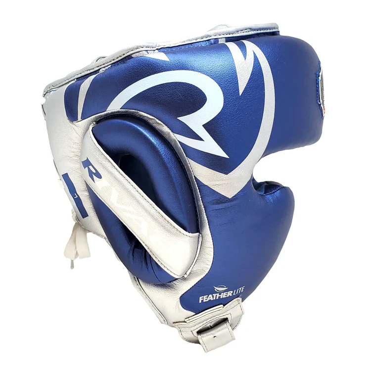 Rival Hoofdbeschermer RHG100 Blauw/Zilver - Image 4