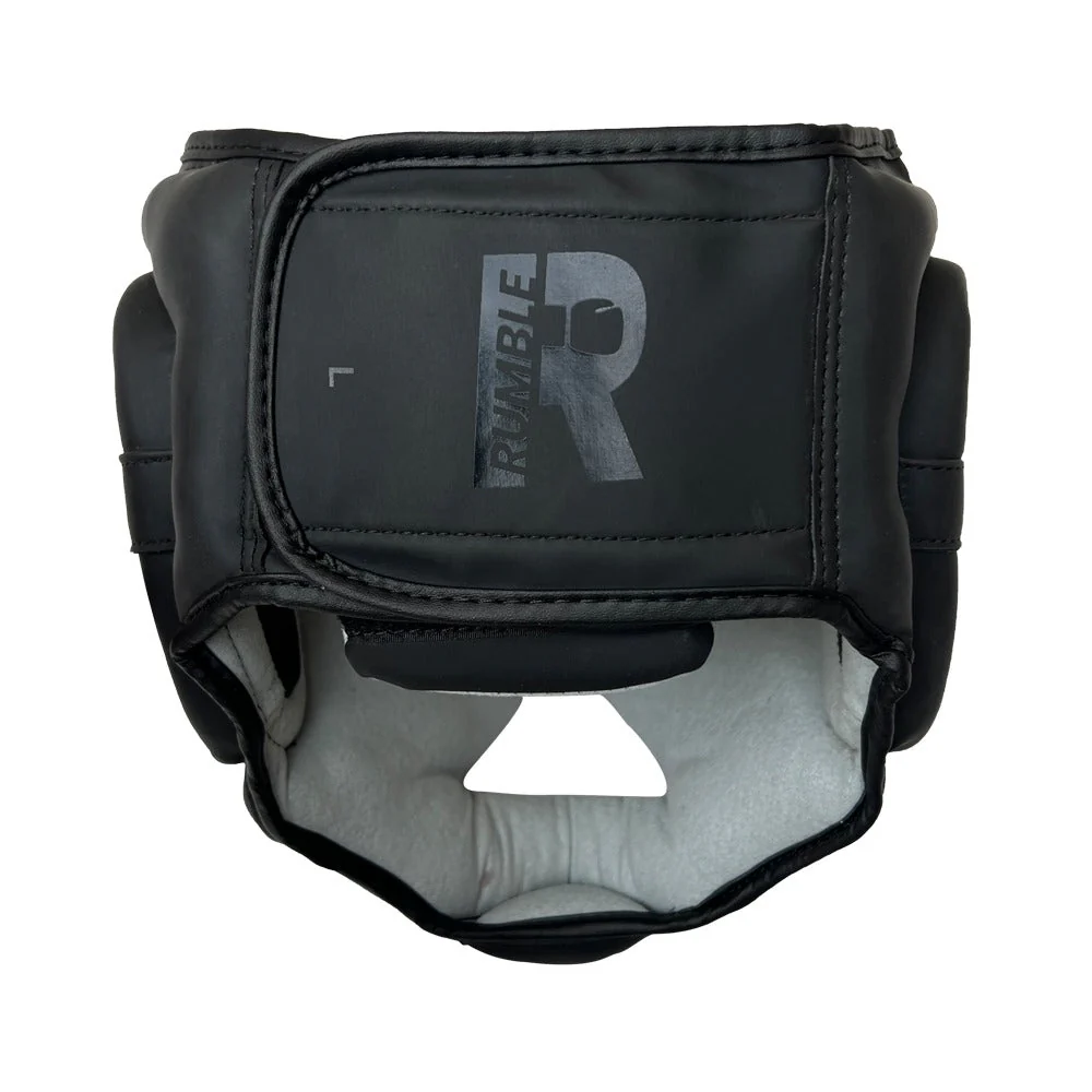 Rumble Hoofdbeschermer Junior Zwart/Zwart - Image 2
