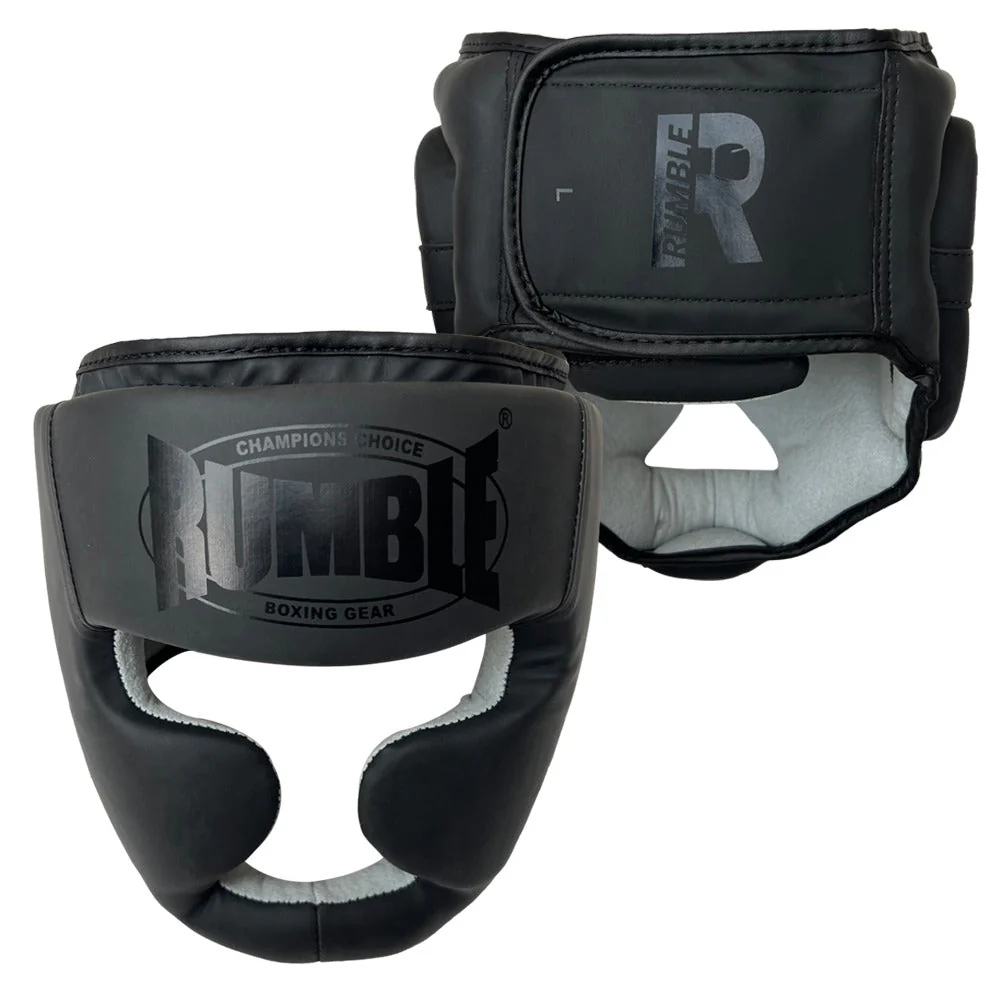 Rumble Hoofdbeschermer Junior Zwart/Zwart - Image 4