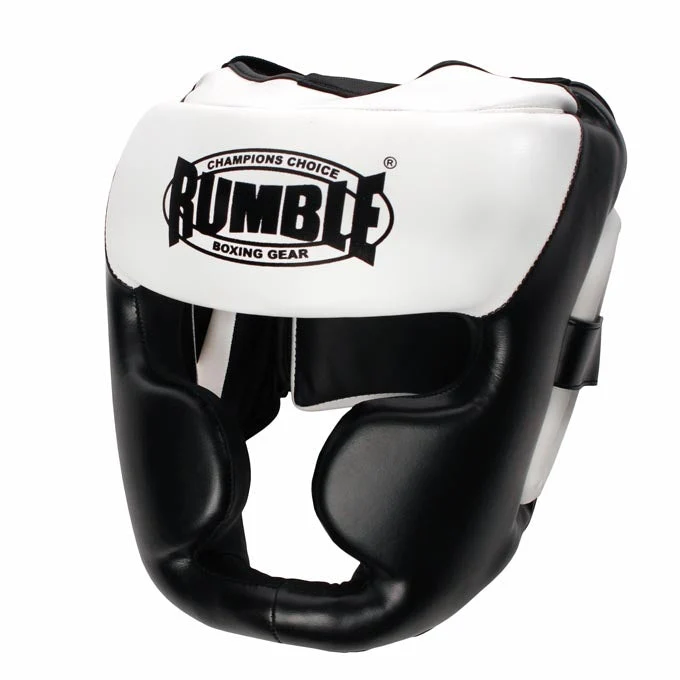 Rumble Hoofdbeschermer PU SPECIAL 2.0 Zwart-Wit