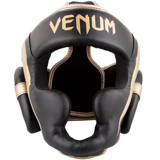 Venum Hoofdbeschermer Elite Zwart/Goud - Image 2