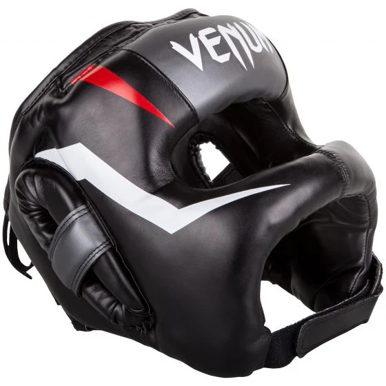Venum Hoofdbeschermer Elite Iron Zwart/Wit/Rood