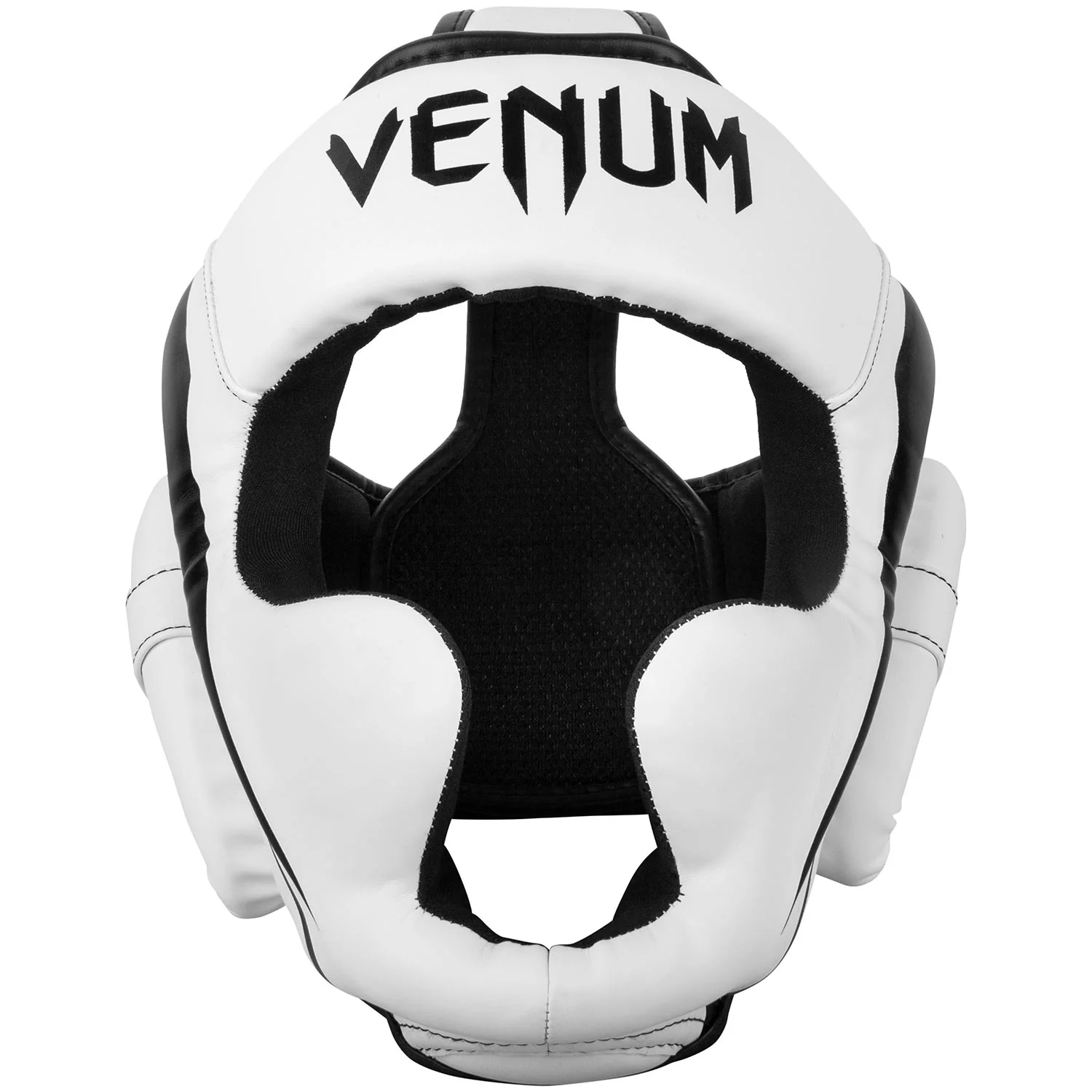 Venum Hoofdbeschermer Elite Wit/Zwart - Image 2