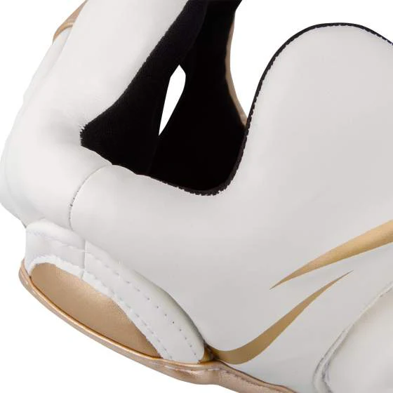 Venum Hoofdbeschermer Elite Wit/Goud - Image 6