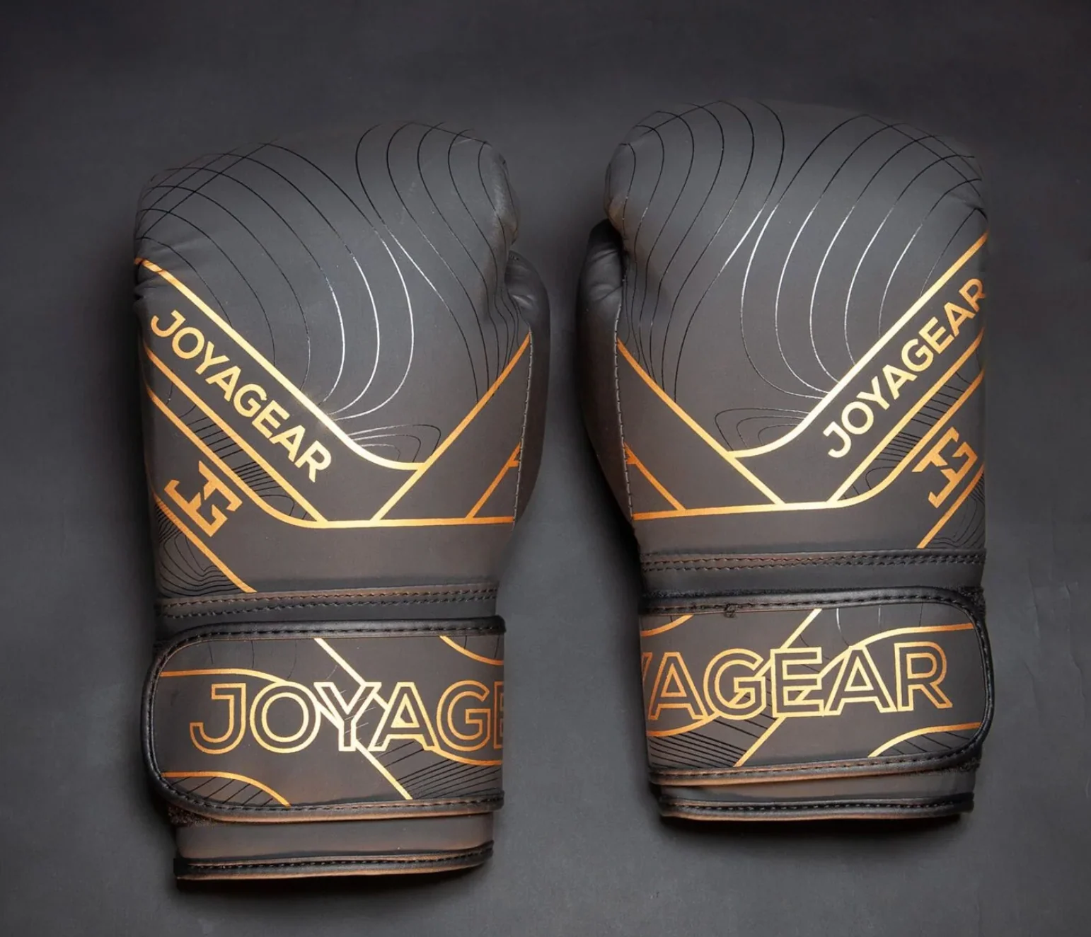 Joya Gear Bokshandschoenen Essential Zwart/Goud - Image 4