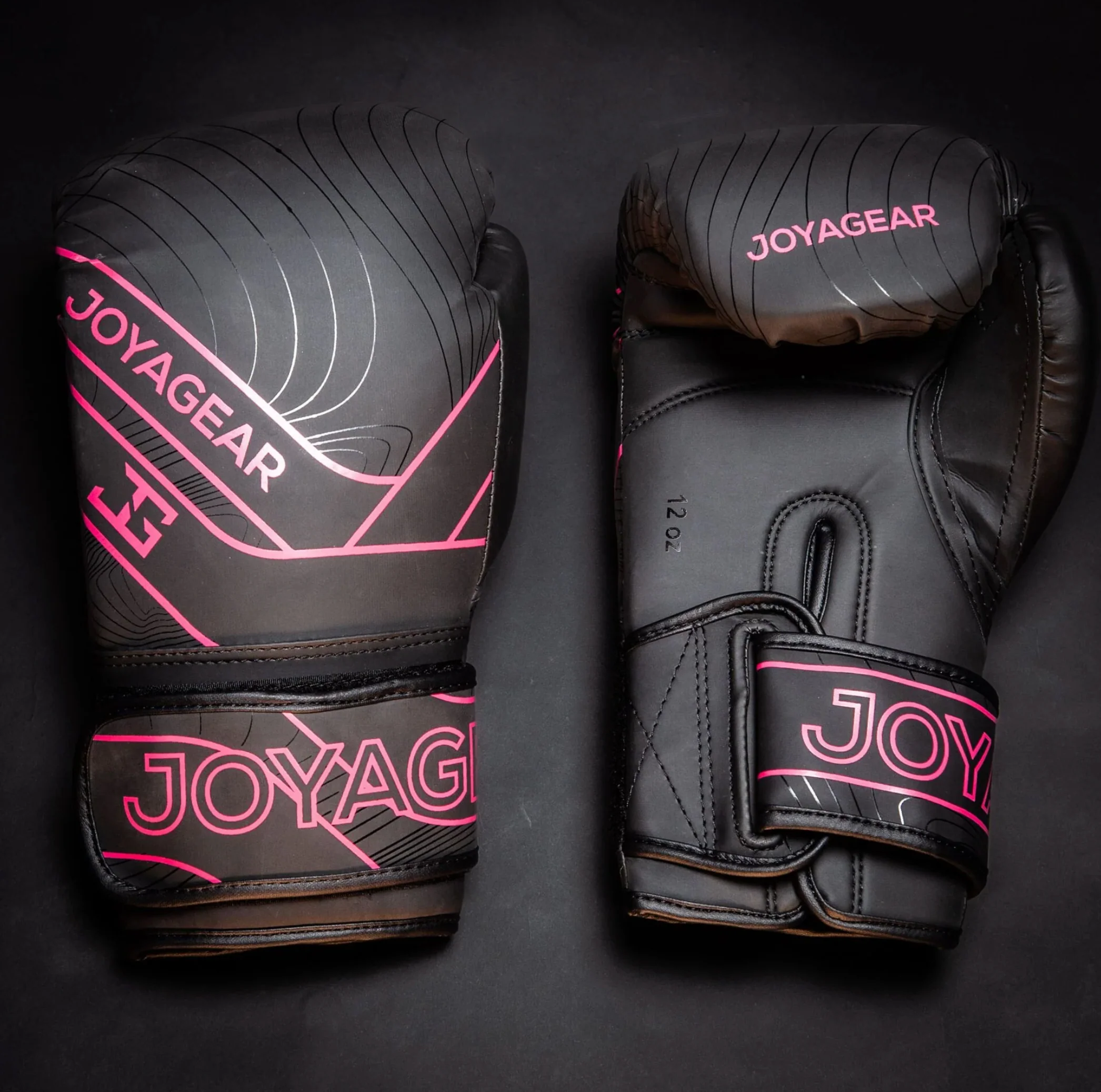 Joya Gear Bokshandschoenen Essential Zwart/Roze - Image 4