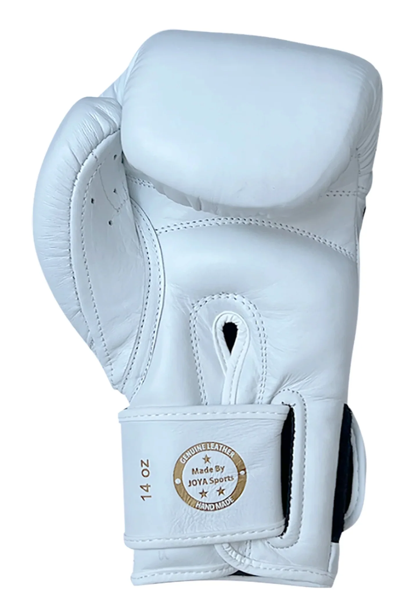Joya Gear Bokshandschoenen Falcon Wit/Goud Leer - Image 4