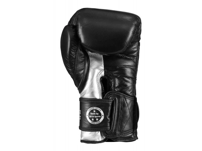 Joya Gear Bokshandschoenen Falcon Zwart/Zilver Leer - Image 3