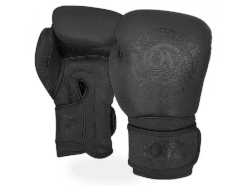 Joya Gear Bokshandschoenen Fight Fast Leer Zwart