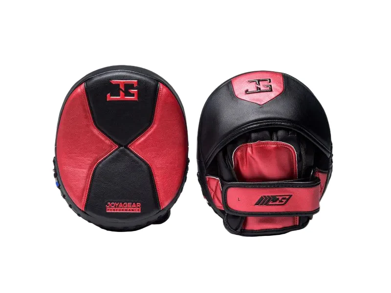 Joya Gear CM100 Punch Mitts Zwart/Rood - Image 3