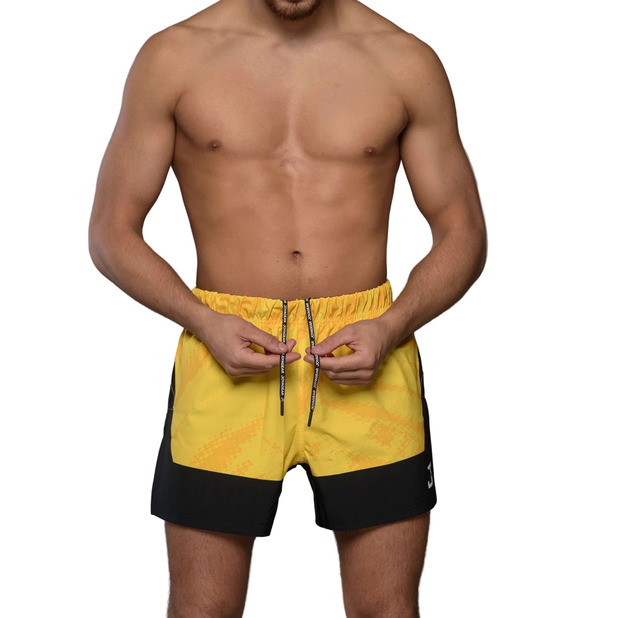 Joya Gear Fightshort Elite Geel - Image 2