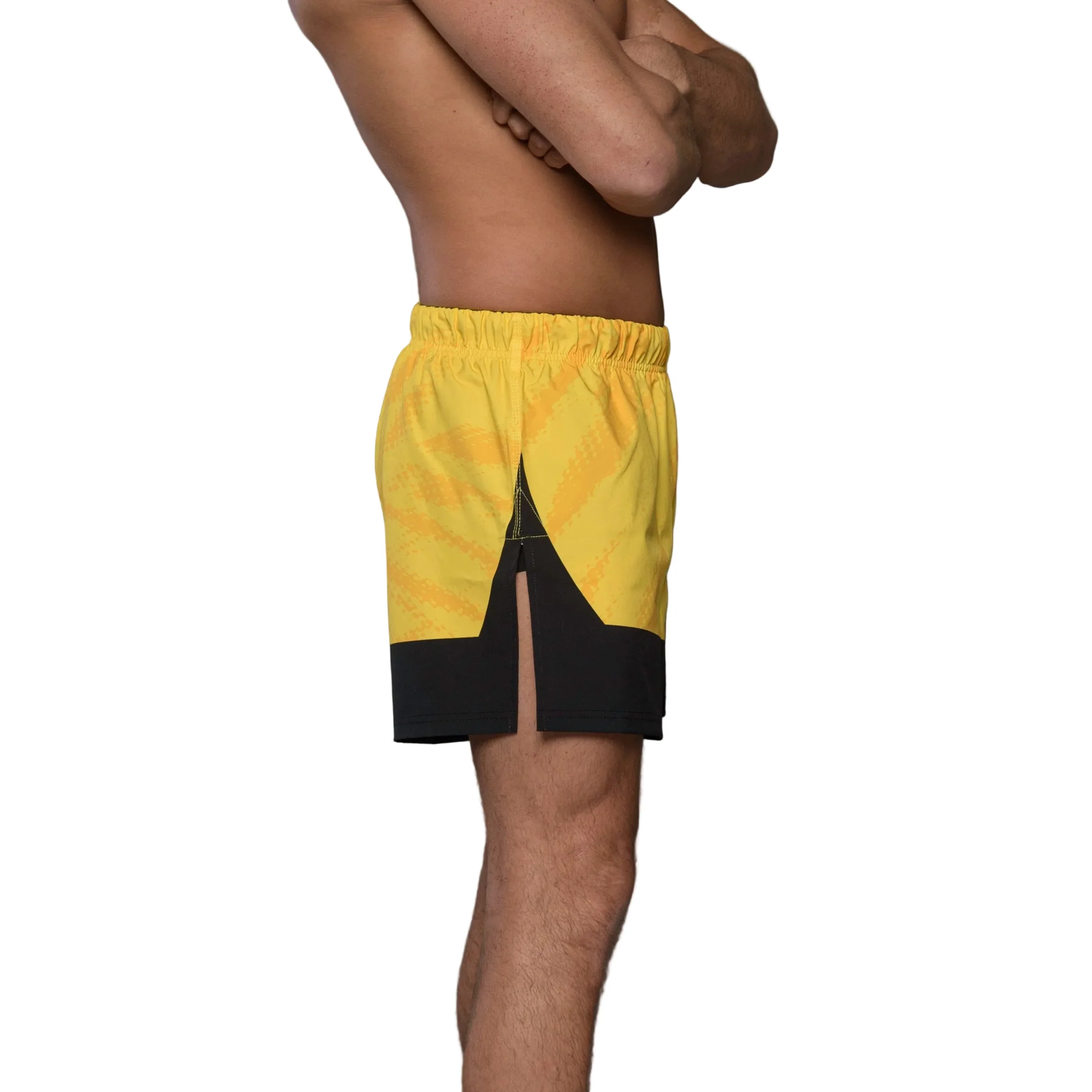 Joya Gear Fightshort Elite Geel - Image 4