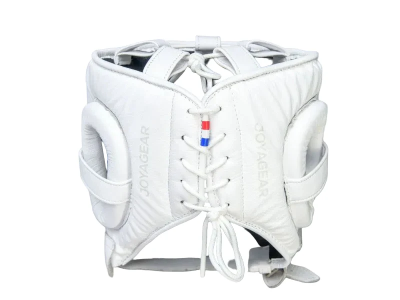 Joya Gear Hoofdbeschermer Elite Performance 2.0 Leer Wit - Image 2