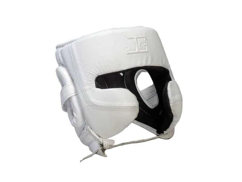 Joya Gear Hoofdbeschermer Elite Performance 2.0 Leer Wit - Image 3