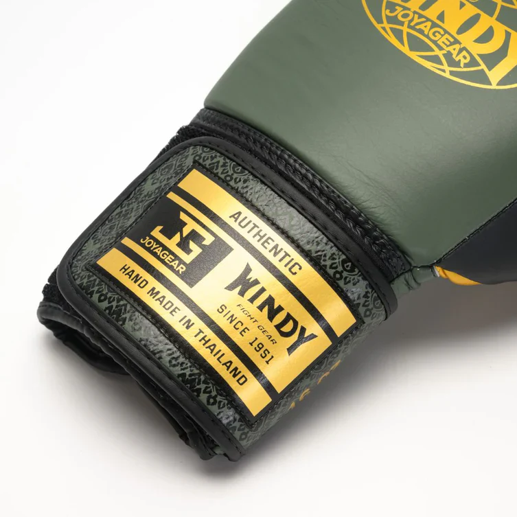 Joya Gear X Windy Bokshandschoenen Groen/Goud - Image 3
