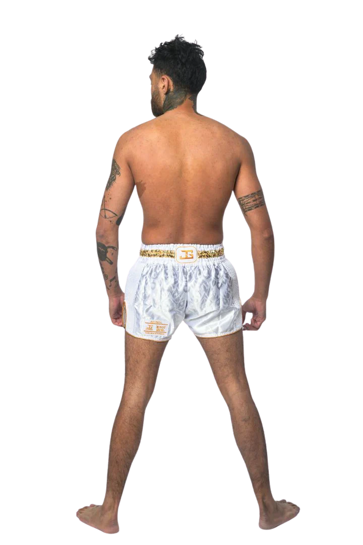 Joya Gear X Windy Kickboksshort Wit/Goud - Image 3