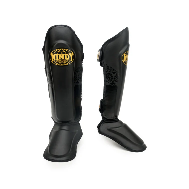 Joya Gear X Windy Scheenbeschermers Zwart/Goud - Image 2