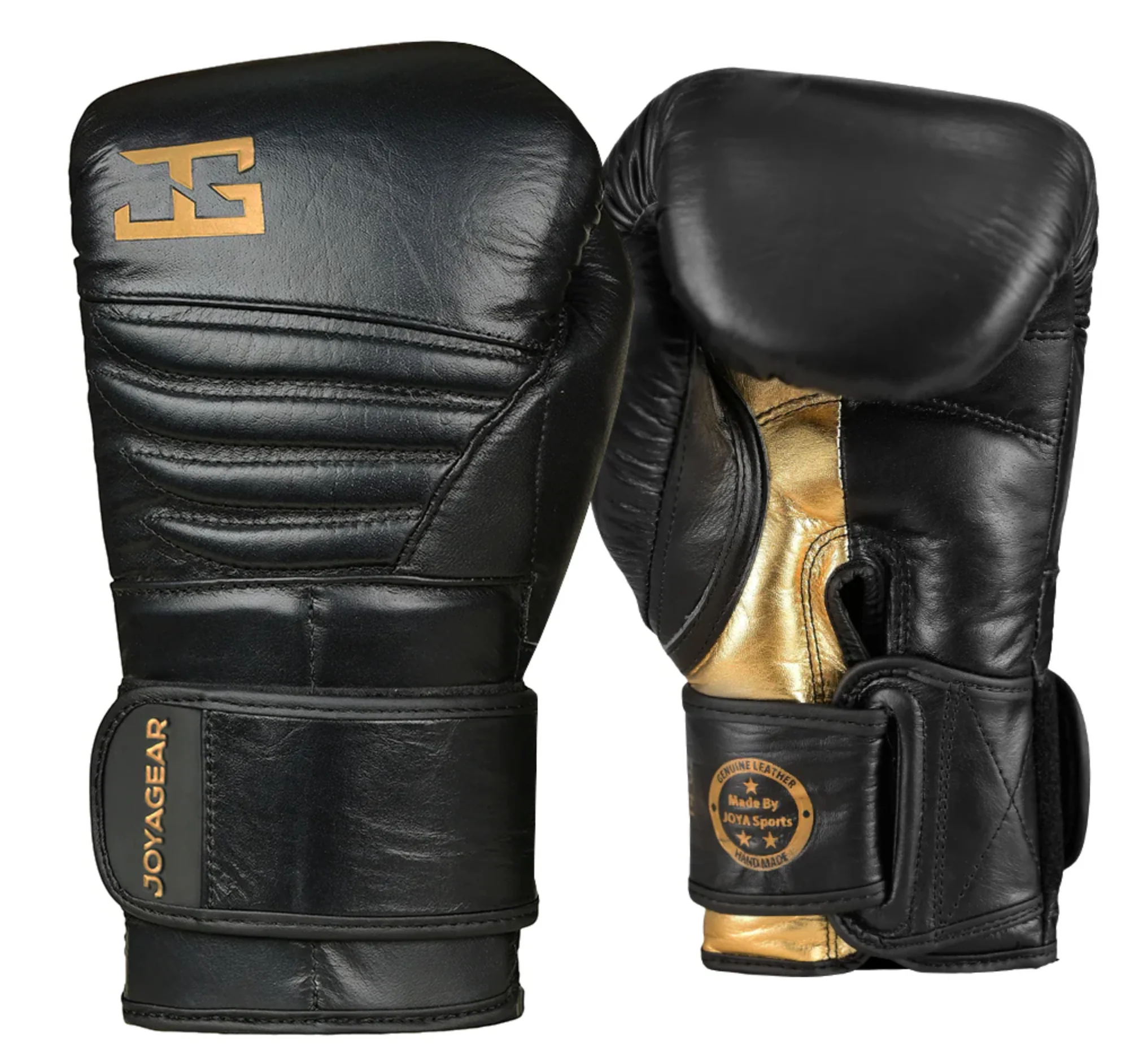 Joya Gear Bokshandschoenen Falcon Zwart/Goud Leer
