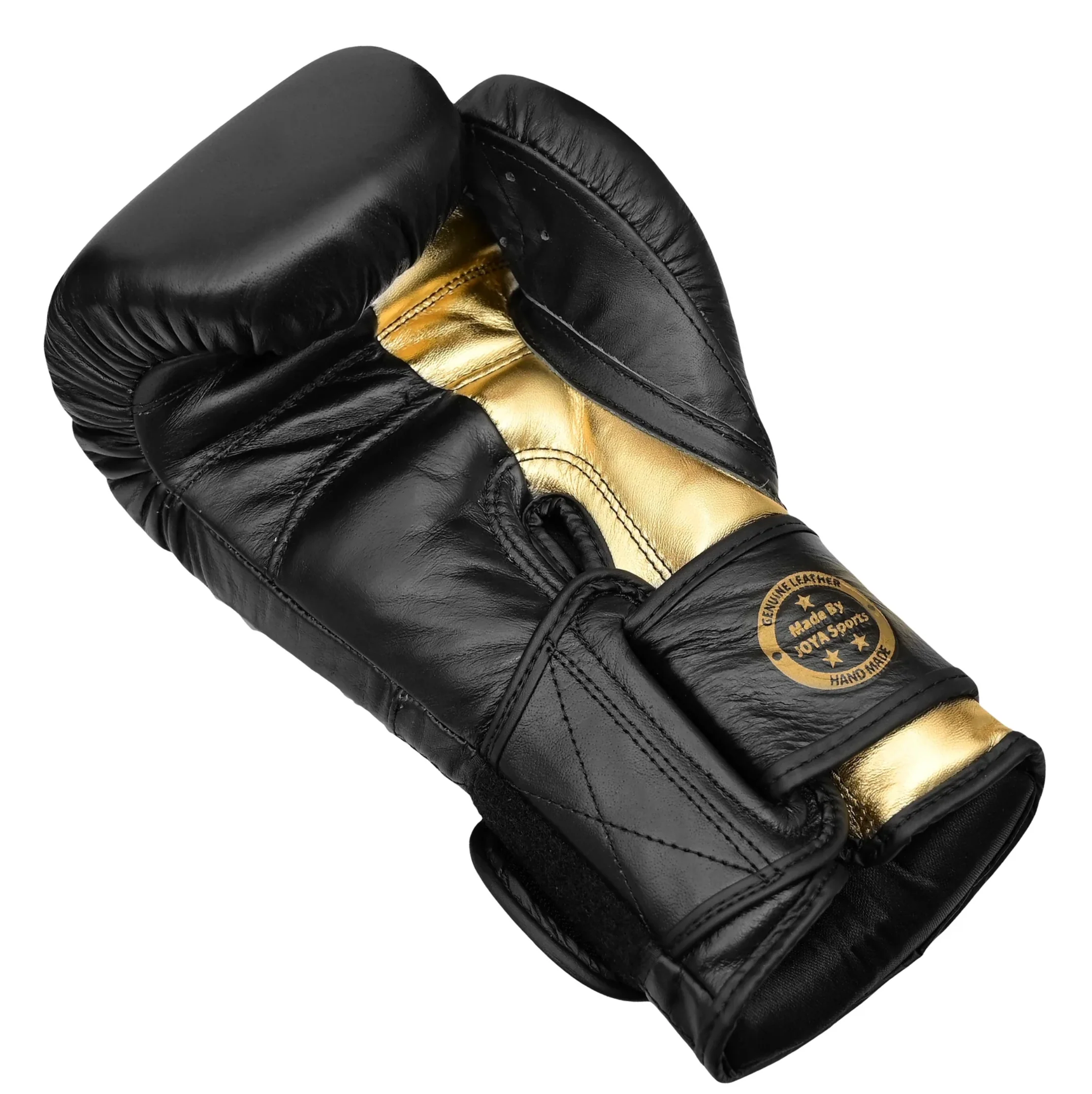 Joya Gear Bokshandschoenen Falcon Zwart/Goud Leer - Image 3