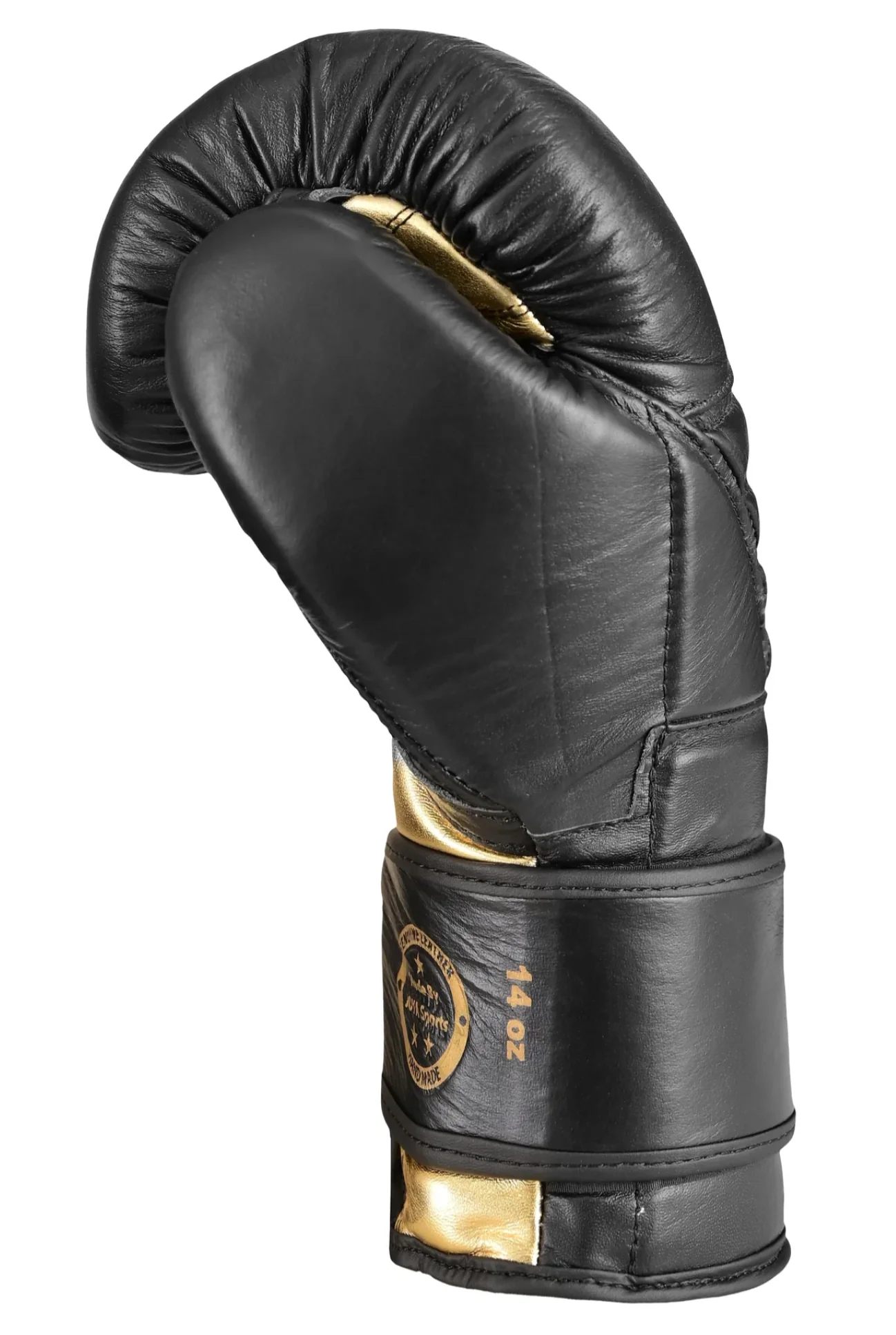 Joya Gear Bokshandschoenen Falcon Zwart/Goud Leer - Image 5