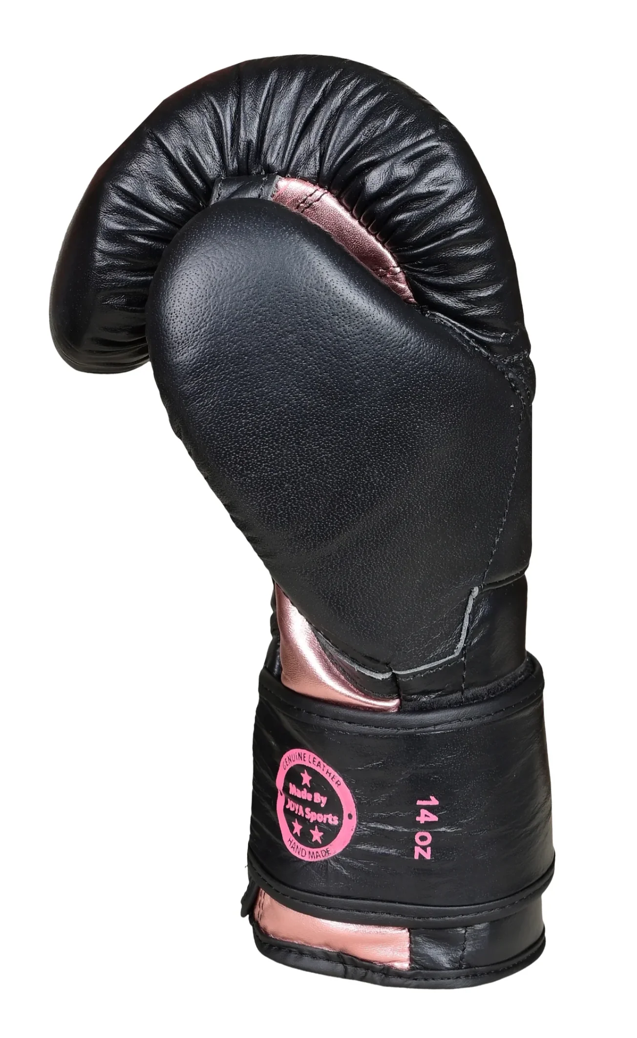 Joya Gear Bokshandschoenen Falcon Zwart/Roze Leer - Image 5