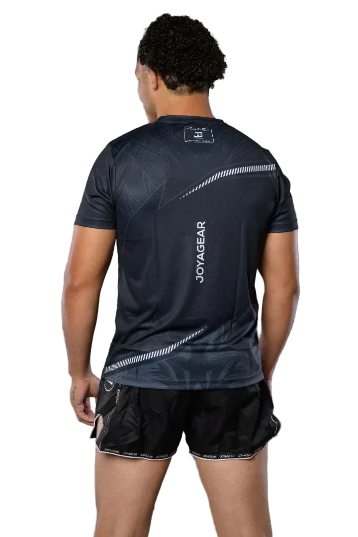 Joya Gear Muay Thai T-Shirt Zwart/Wit - Image 2