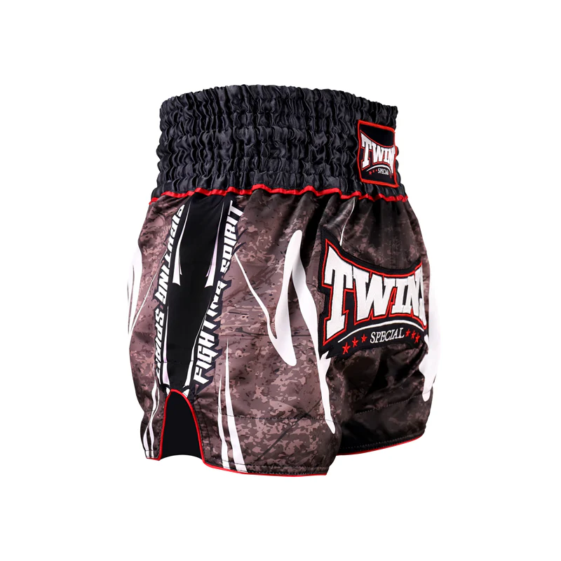 Twins Kickboksshort TTBL Rusty Zwart - Image 2