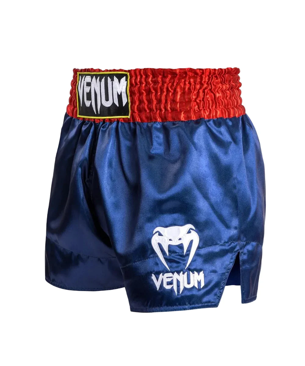 Venum Kickboksshort Classic Blauw/Rood/Wit - Image 3